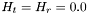 $H_t = H_r = 0.0$